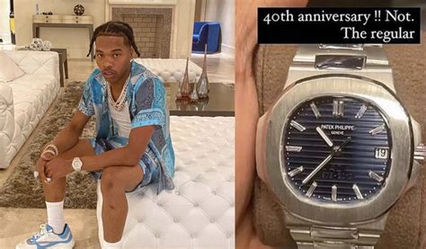 rapper sold fake watch|Lil Baby Speaks Out After Being Sold A Fake Patek .